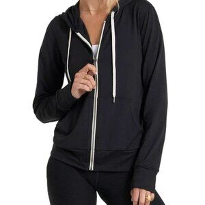 Vuori Halo Performance Hoodie in Black